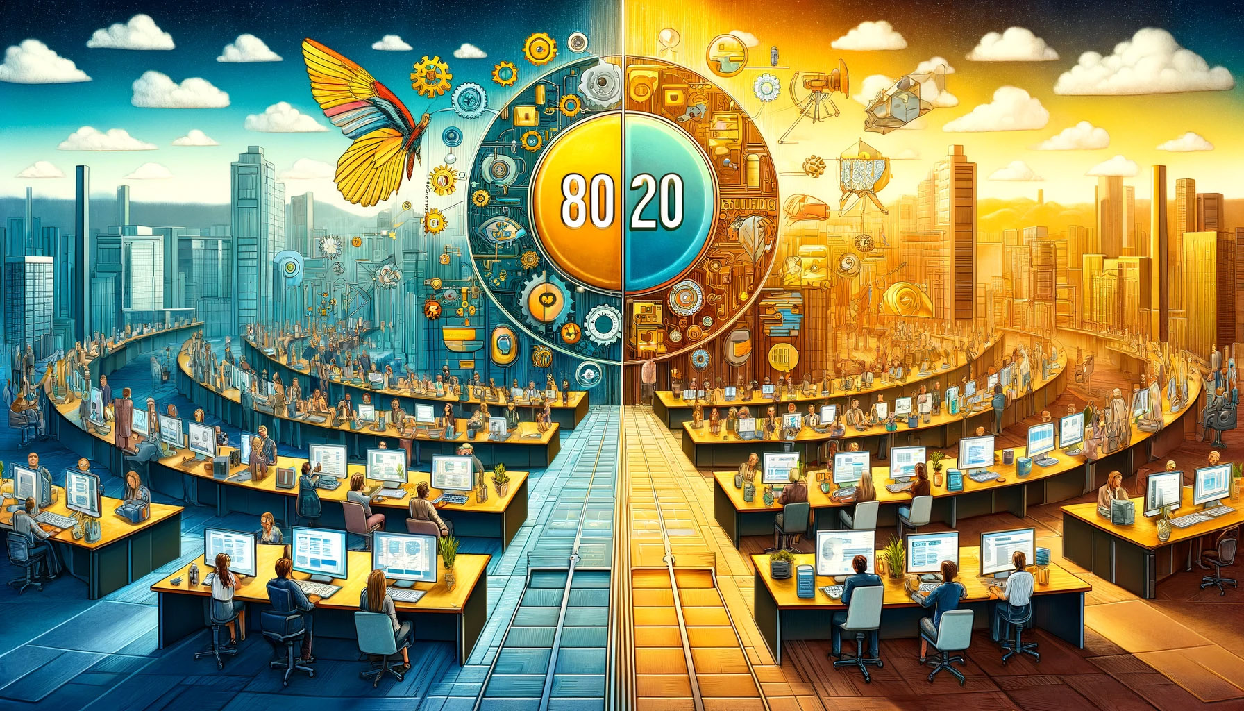 80/20 rule in customer support