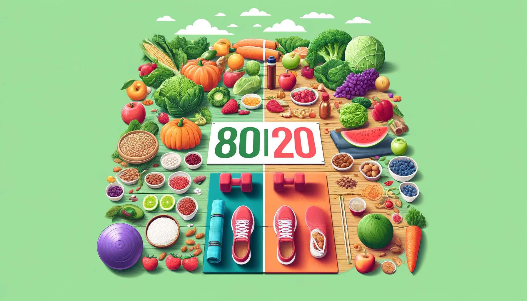 80/20 rule in fitness